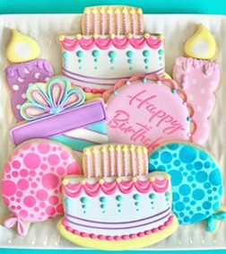 Whimsical Birthday Cookies